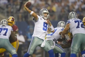 The Washington Redskins play the Dallas Cowboys