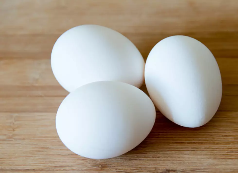 Eggs: realistic approach to food ingredients. Three white