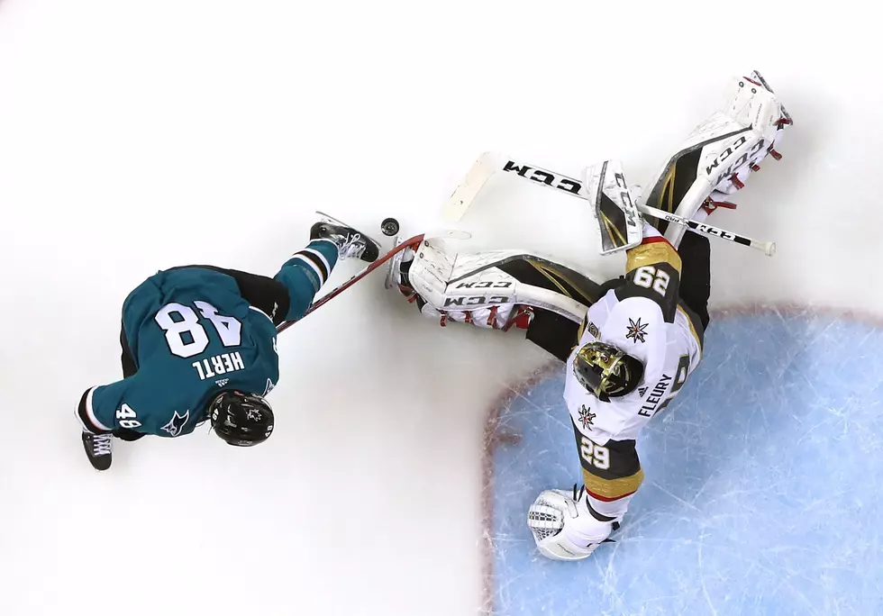 Expansion Golden Knights Top Sharks to Make Conference Final